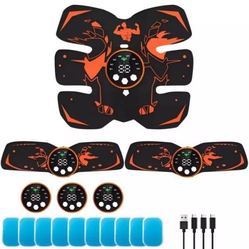 EMS Muscle Stimulator Abdominal Body Slimming Belt Electric ABS Fitness Trainer EMS Muscle Stimulator Abdominal Body Slimming Belt Electric ABS Fitness Trainer